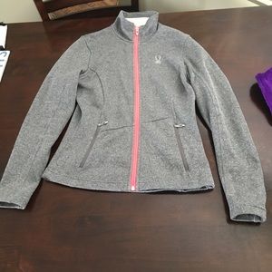 Women’s gray spyder jacket